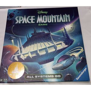 Disney: Space Mountain Board Game All Systems Go Age 8+ (Factory Sealed)